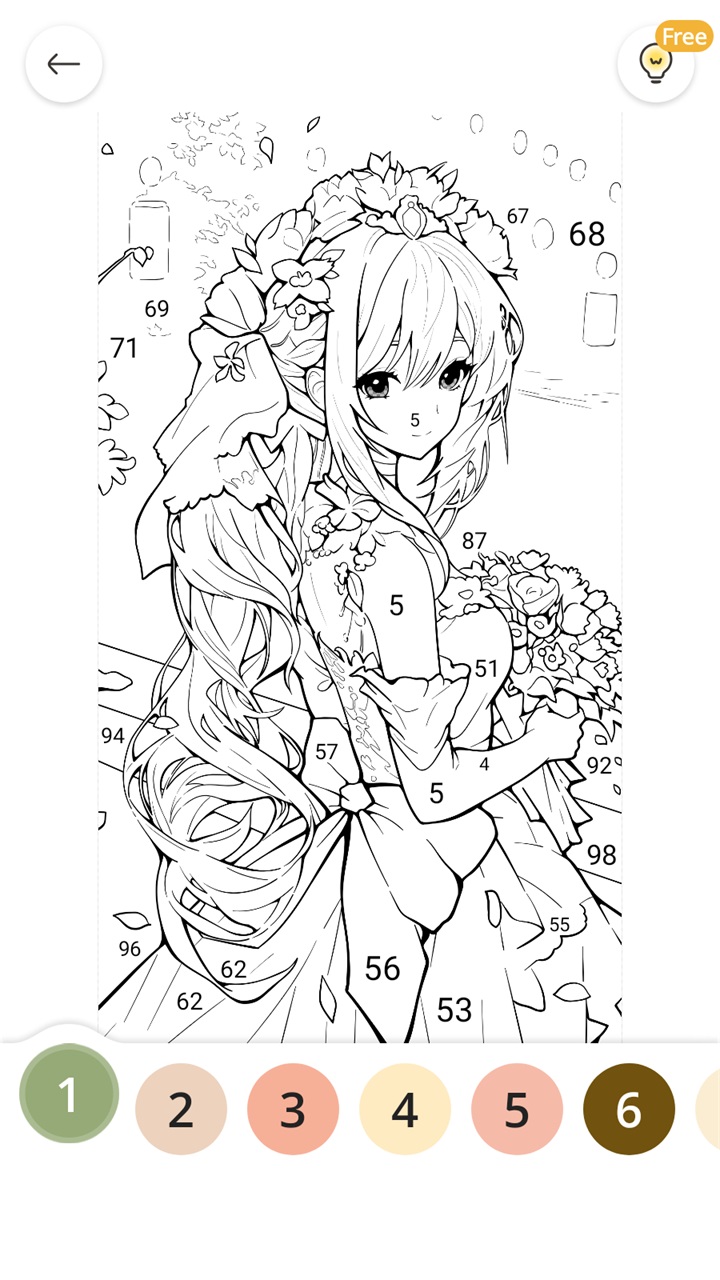 数字填色游戏