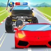 警车追杀坏人