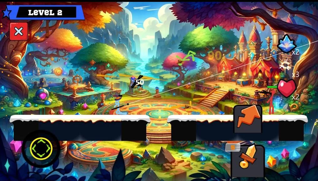 火柴人格斗加农冲击