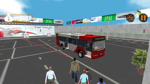 旅游巴士山司机运输