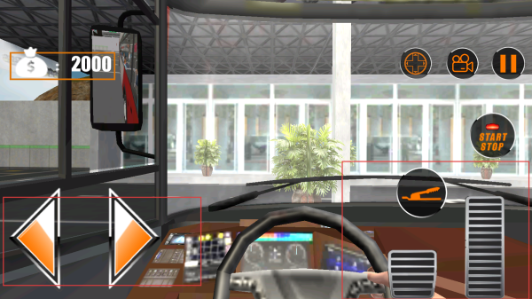 旅游巴士山司机运输